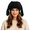 Black, variant on Knit Beanie Hats Cute Bunny Long Ears Funny Hat Fluffy Winter Cap Warm Bunny Crochet Skull Cap