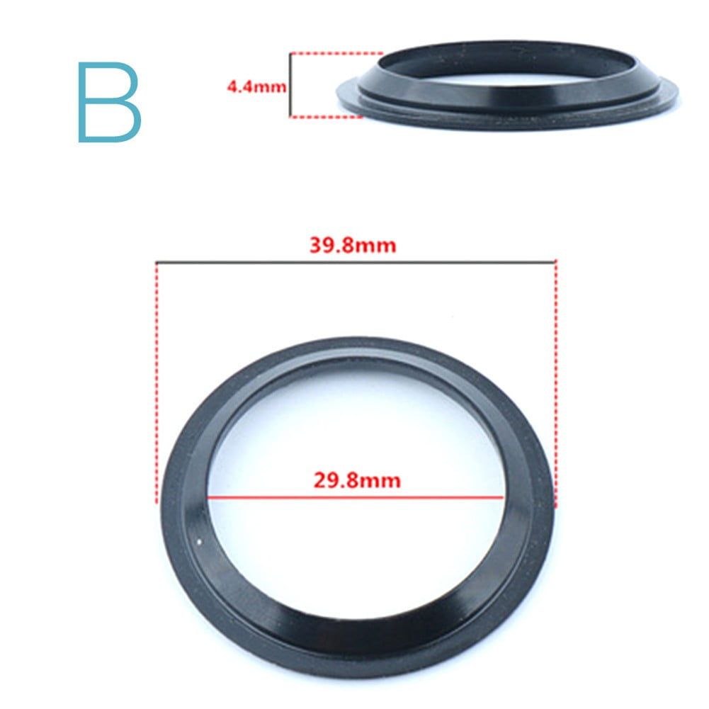 Bike Tapered Steerer Conversion fork Adapter Crown Ring Gasket for Mtb Road Bike