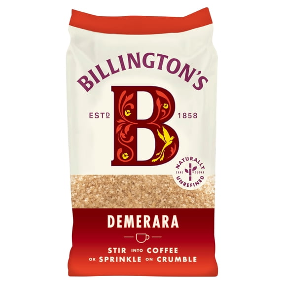 Billingtons Demerara Sugar 500G, Imported from Britain