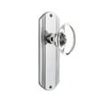 thumbnail image 5 of Nostalgic Warehouse Decocc_Psg_234_Nk Vintage Oval Egg Smooth Crystal Passage Door Knob, 5 of 7