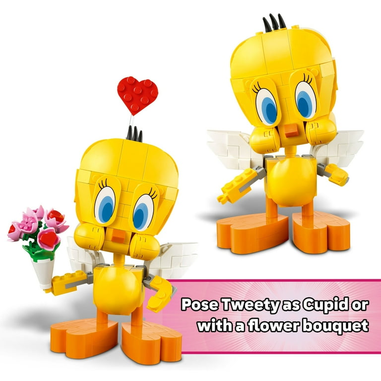 LEGO Looney Tunes Sweetheart Tweety Bird Building Toy for Adults