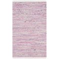 thumbnail image 2 of Safavieh Rag Rug Light Pink Contemporary Rug - 4' x 6', 2 of 2