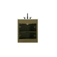 thumbnail image 3 of Elegant Kitchen and Bath Alden 30 Inch Single Bathroom Vanity In Chestnut Brown, 3 of 13