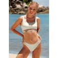thumbnail image 4 of Ensemble Bikini Taille Haute pour Femmes Maillots de Bain Tankini Deux Pièces, 4 of 6