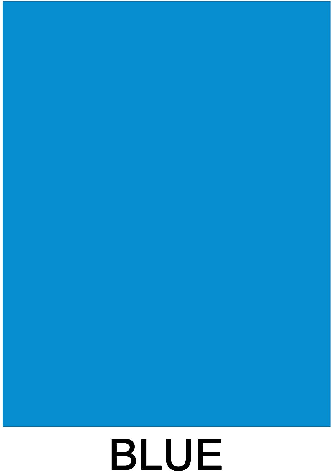 Neon Bright Fluorescent Colored Paper 500 Sheets (8.5 X 11, Blue