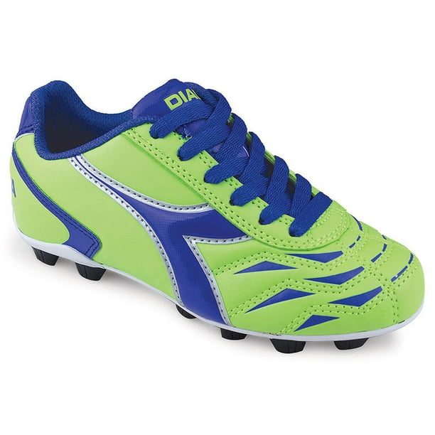 Diadora Kid's CAPITANO MD Green Running Cleats 2 M