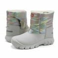 thumbnail image 7 of Hunter Boys Intrepid Reflective Camo Snow Boot, Patter Grey \ Rainbow,4 M US, 7 of 7