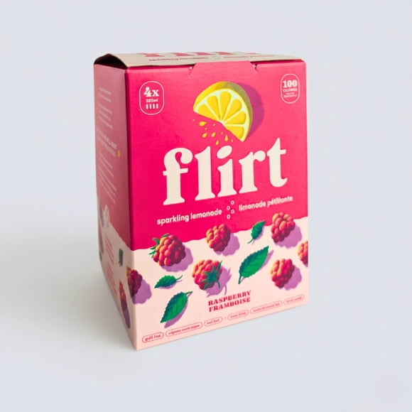 Limonade pétillante Framboise