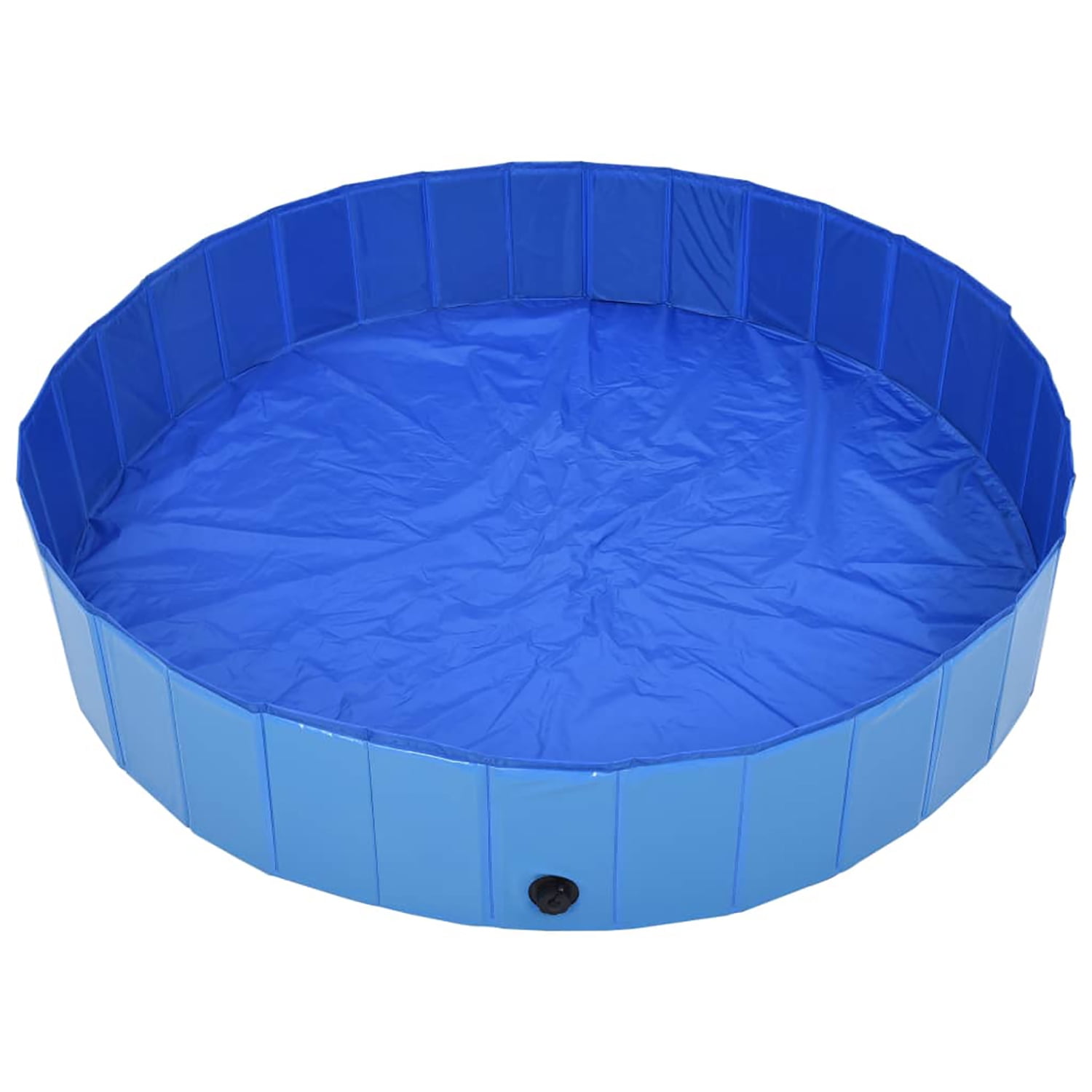 Pefilos Foldable 63" Bath Pool Swimming Tub Kiddie Pool for Dogs, Blue Pefilos Foldable 63" Bath Pool Swimming Tub Kiddie Pool for Dogs, Blue