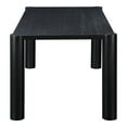 thumbnail image 3 of Moe's Home Collection Post Dining Table Oak Black, 3 of 6