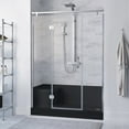 thumbnail image 6 of Aquatique 60" x 32" Right Drain, Shower Base in Matte Black, 6 of 11
