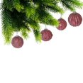 thumbnail image 3 of Glass Acorn Ornament Rose - Set of 12, 3 of 3