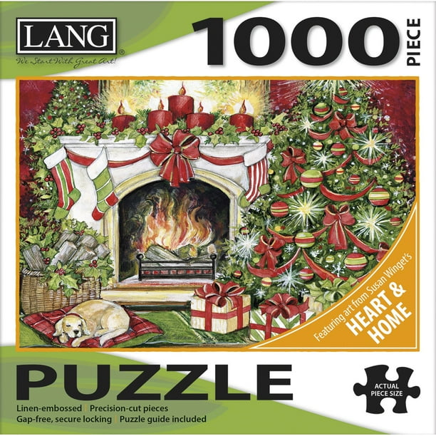 LANG Christmas Warmth 1000 Pieces Jigsaw Puzzle