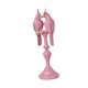 thumbnail image 3 of Adorno de pareja de loros, escultura decorativa, colección, regalo único para inauguración de la casa rosa 85x85x28cm, 3 of 9