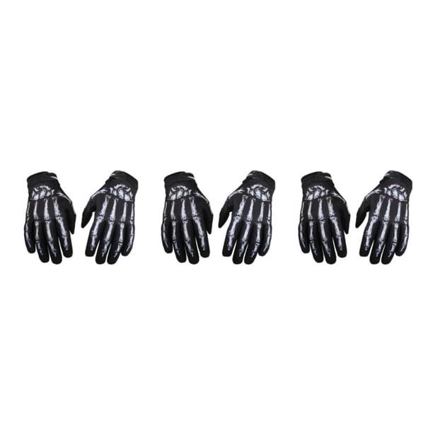 Sonducket Guantes de ciclismo de motocicleta de nailon para otoño e invierno transpirables y cómodos impermeables blanco XS (niño) Type1 NO1
