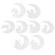 thumbnail image 1 of Molde de luna de silicona, 8 piezas de molde de luna de silicona, molde de luna de resina, moldes de luna creciente, diseño exquisito, 1 of 9