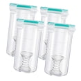 thumbnail image 2 of Contenedor De Pintura De Retoque De 4 Piezas Botellas De Pintura Livianas Herméticas Portátiles, 2 of 8