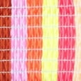 thumbnail image 4 of SALT + COVE Women's Aqua Striped Removable Strap Smocked Cabana Bandeau Swimsuit Top S, 4 of 4