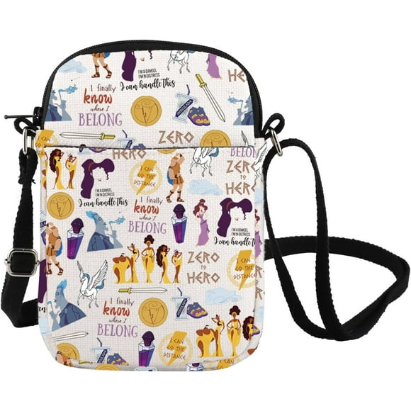 shiyou-Hercules Merch Cossbody Bag Greek Mythology Fans Gift Zero To Hero Shoulder Bag Hercules Character Inspire Gift
