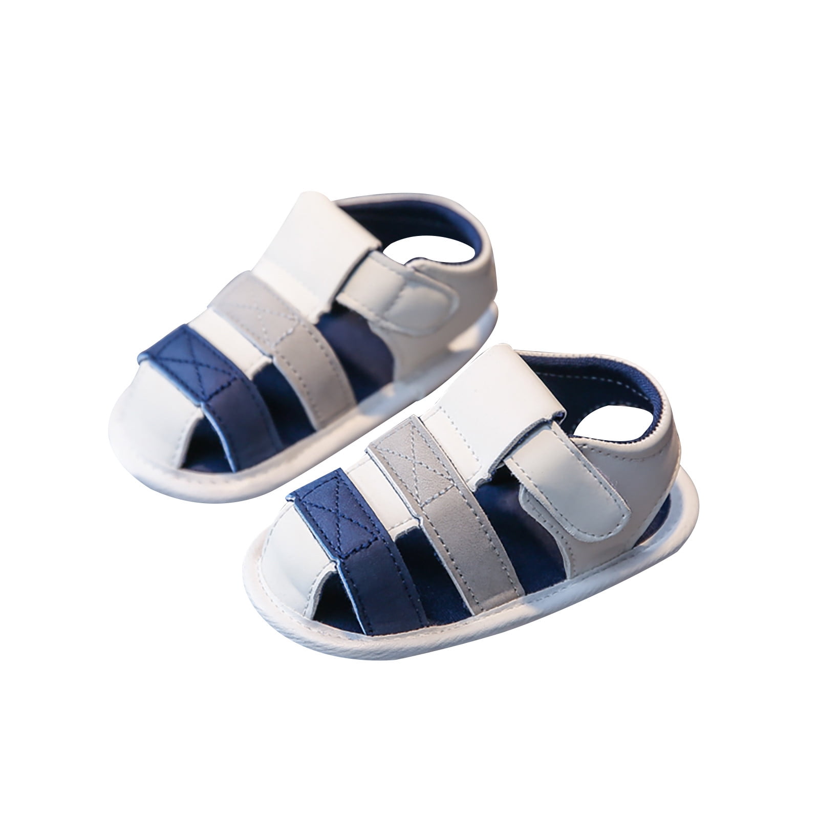 Hot Newborn Baby Boy Crib Shoes Toddler Animal Pattern Summer Sandals Size 1 2 3 