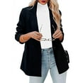thumbnail image 1 of Bellella Veste à Manches Longues pour Femmes Blazer Décontracté Cardigan Noir S, 1 of 4