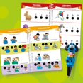 thumbnail image 3 of Educational Insights Hot Dots Jr. Let's Master Ensemble de Lecture Pré-K avec Stylo Ace, 3 of 4