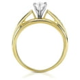 thumbnail image 2 of "Brilliance Fine Jewelry Engagement Ring with 1.90 Carat T.W. Marquise Cut Simulated Diamond in 10K Yellow Gold For Women", 2 of 2