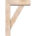 thumbnail image 3 of Ekena Millwork 7 1/2"W x 28"D x 40"H Traditional Block Smooth Bracket w/ Offset Brace, Douglas Fir, 3 of 25