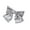 Grey, variant on Hair Clips Bow Hair Accessories Straight Hair Bows With Hair Clip for Women