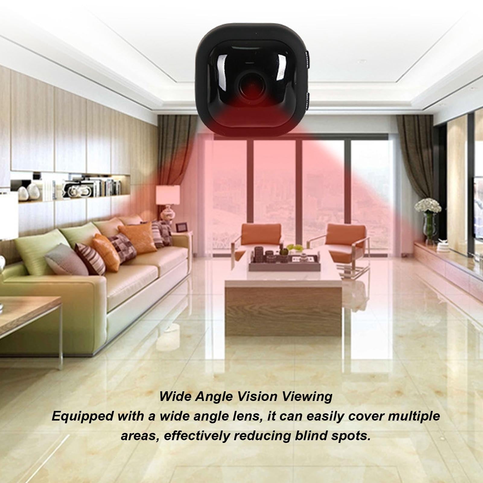 YAHHU Wireless Indoor Security Video Baby Monitor Camera HD 720P with 2.4G WiFi Night Vision Motion Detection Phone APP (5 inches / 12.7 cm)