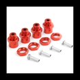 thumbnail image 1 of 4 Piezas de Adaptador Hexagonal de Metal de 12 mm a 17 mm Adaptador de Cubos Hexagonales de Rueda Tuercas de ConversióN de ExtensióN para Coche RC 1/10, Rojo, 1 of 5