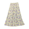 thumbnail image 2 of Yuwull Summer Skirts For Women Trendy Boho Flowy Midi Skirt Casual Comfort Printing Elastic Waisted Maxi Skirt, 2 of 3