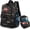 Black Camo, variant on Large Double Deck Cooler Backpack for Men,Soft Cooler Bag,Insulated Leak Proof Lightweight