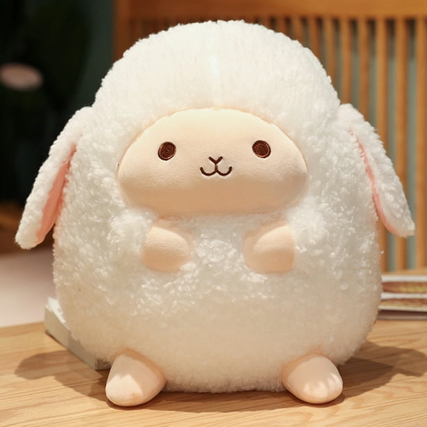 Cartoon Lamb Plush Toy Cute Little Sheep Stuffed Animal Doll Kids