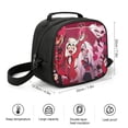 thumbnail image 2 of Hazbin Hotel Characters Portable Insulated Lunch Bag Lunch Box Unisex Reusable Therma Meal Bento Bag Lunchbag Picnic Bag, 2 of 8