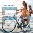 thumbnail image 3 of Goldeer Compression Socks 15-20 mmHg Knee High, 4 Pairs Graduated Support for Men & Women, Athletic Running & Everyday Wear, Breathable Nylon Polyester Colorful Sport Design, 3 of 7