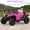 Pink, variant on Accreate 24V 2-Seater Kids’ Ride-On Dump Truck, Remote Control, 4WD with Electric Dump Bed & Shovel, 3 Speeds, LED Lights & Music – Outdoor Toy for Ages 3–8