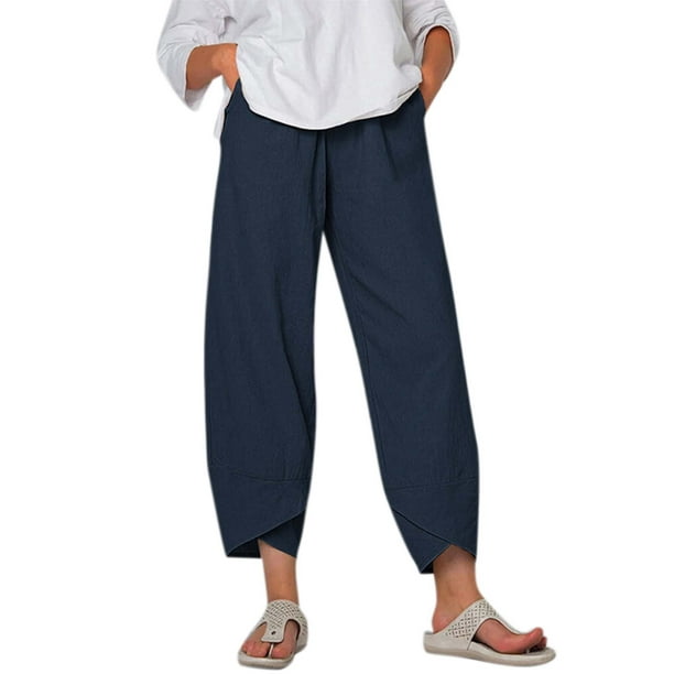 plus size wide leg trousers