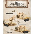 thumbnail image 4 of Rompecabezas de madera 3D Poraxy de Dinosaur Toys, modelo robótico, paquete de 4, 4 of 7