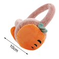 thumbnail image 6 of Eoperou Earmuffs Fruit Shape Thick Elastic Plush Anti-slip Ear Protection Adjustable Pineapple Outdoor Ear Cover for Skiing, 6 of 8