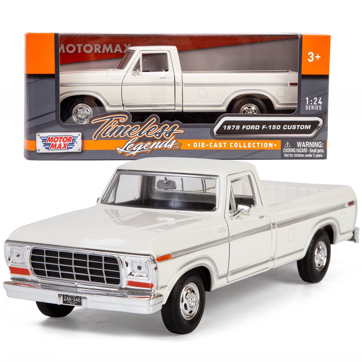 Maisto 1979 Ford F150 Pickup Truck Blue and White 1:18 - Walmart.com