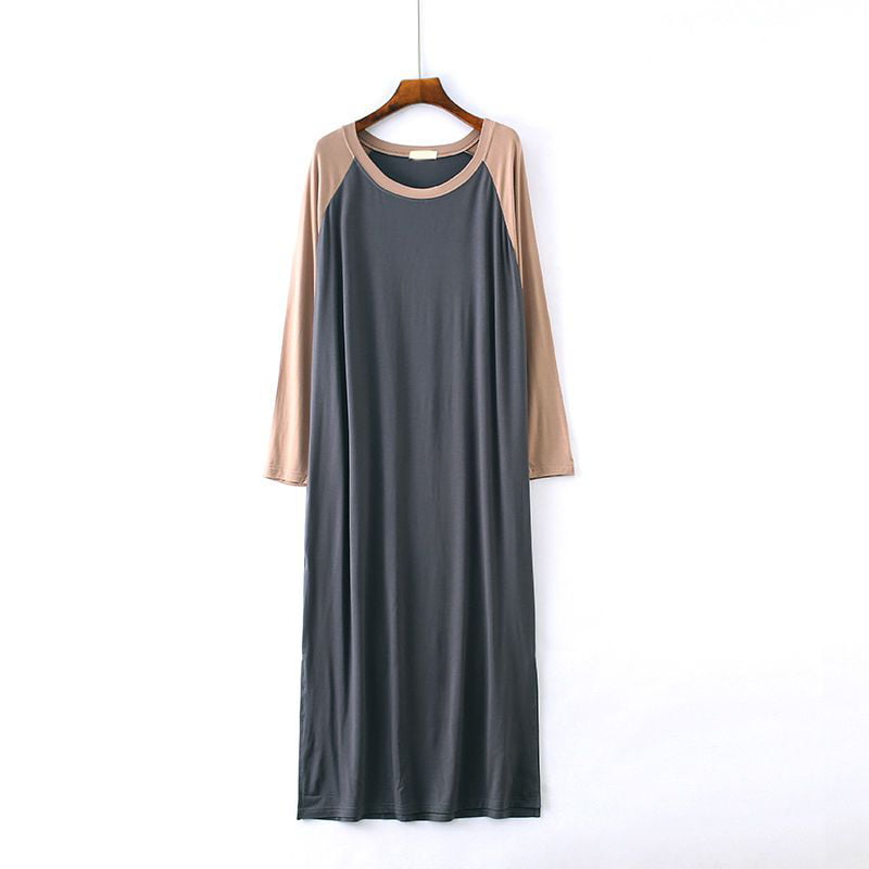 Modle Pajamas Nightgown Quality Modal Material Modal Non Sleeved Skirt WF