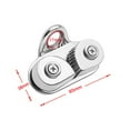 thumbnail image 2 of Gongc Stainless Steel Cam Cleat for Sailboat Kayak, 2 of 5
