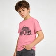 thumbnail image 4 of Babcutegg Kid Boys Uniform Short Sleeve Back to School Wear Casual Fashion Lightweight Summer Shirts for Boys Pink Size 5 T, 4 of 6