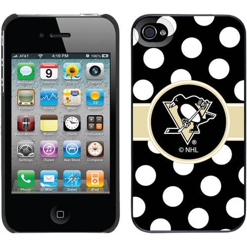 Pittsburgh Penguins Lanyard Black Polka Dot 