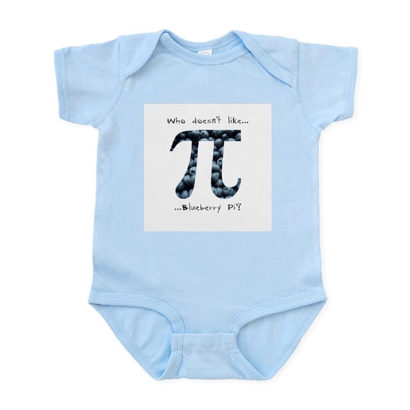 CafePress - Blueberry Pi Infant Bodysuit - Baby Light Bodysuit, Size Newborn - 24 Months