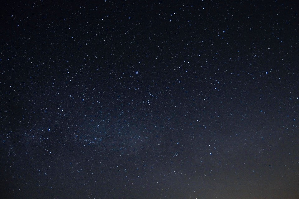 Canvas Print Starry Sky Night Star Stretched Canvas 10 x 14 - Walmart