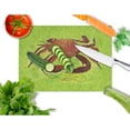 thumbnail image 2 of Caroline's Treasures Crab Glass Cutting Board Large, 2 of 2