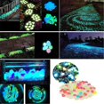 thumbnail image 5 of 50pcs Glow Pebble Irregular Shape Non-mineral Aquarium Decor Creative Glow Stones For Potting, 5 of 5