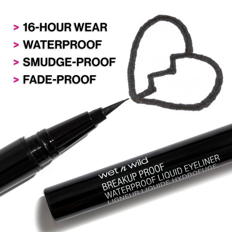 Wet n Wild Mega Last Breakup-Proof Liquid Eyeliner 